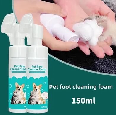 Happy Pet Pantry Paw Fresh Waterless Pet Paw Cleaning Foam 150ml For Dogs & Cats Paw Fresh Waterless Pet Paw Cleaning Foam 150ml For Dogs & Cats