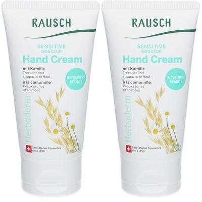 Rausch Sensitive Hand Cream mit Kamille 2x 2x50 ml Creme