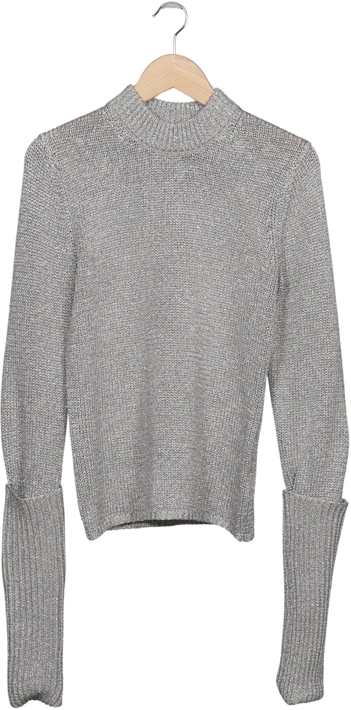 Cheap Monday Damen Pullover, Grau, Gr. S, Synthetik - Second Hand