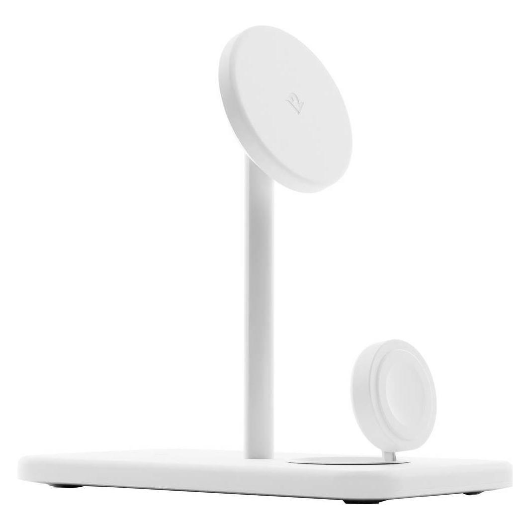 TwelveSouth HiRise 3 Deluxe - Qi2 stehendes kabelloses Ladegerät für drei MagSafe-Geräte (15 W) (12-2425)