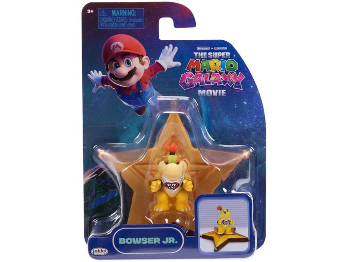 Super Mario Minifiguren mit Stern 4cm, Zufallsauswahl
