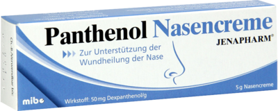 MIBE GmbH Arzneimittel PANTHENOL Nasencreme Jenapharm 5 g 05541249