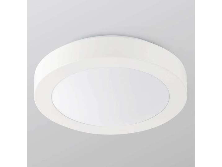 FARO BARCELONA Deckenleuchte Logos, dimmbar, weiß / opal, für Badezimmer, Aluminium, Modern