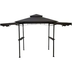 HC Garten & Freizeit BBQ Grillpavillon anthrazit
