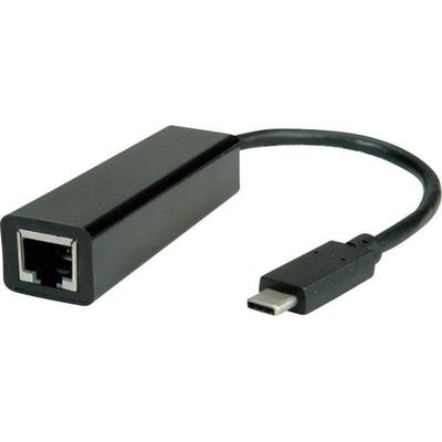 Value Netzwerk Adapter [1x USB-C® Stecker - 1x RJ45-Buchse]