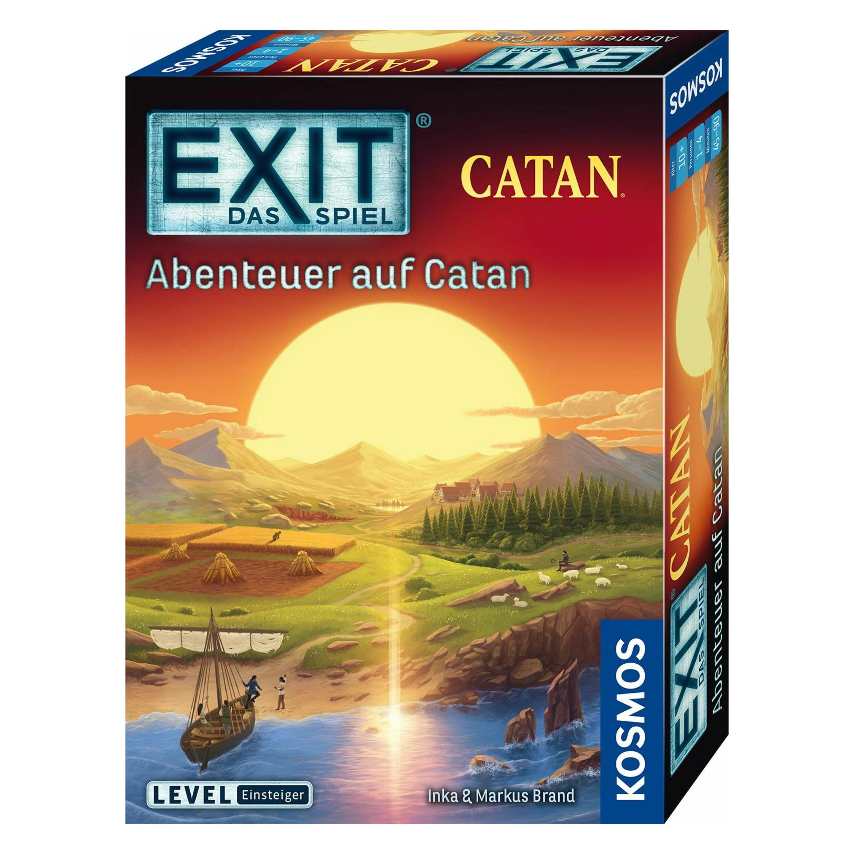 Kosmos EXIT - Das Spiel: Abenteuer auf Catan (Deutsch, 1 - 4 Spieler) (684983)