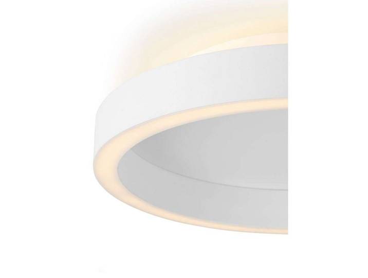 Plafonnier LED Memory, blanc, Ø 30 cm - Halo Design - Chambre à coucher - Plastique - Anneau