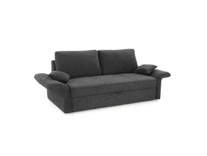 Trendstore Jorden Schlafsofa in 2 Größen - Chenille dunkelgrau