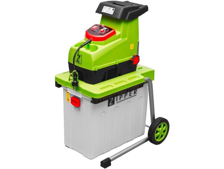Häcksler 2800 W inkl. Fangsack Grün