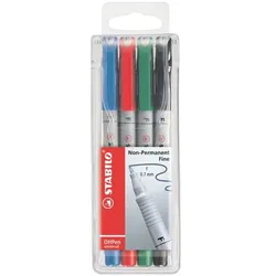 Stabilo 4er-Pack Folienschreiber »OHPen Universal«