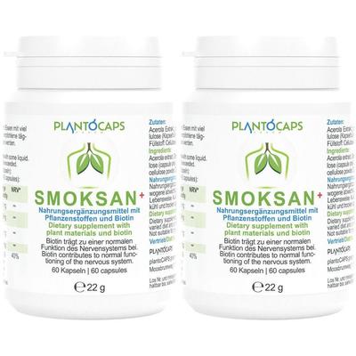 Plantocaps Smoksan+ Kapseln x2 2x60 St