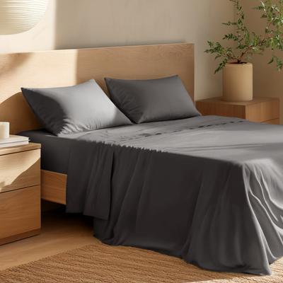 Bare Home Organic Cotton Sheet Set - Crisp Percale Weave