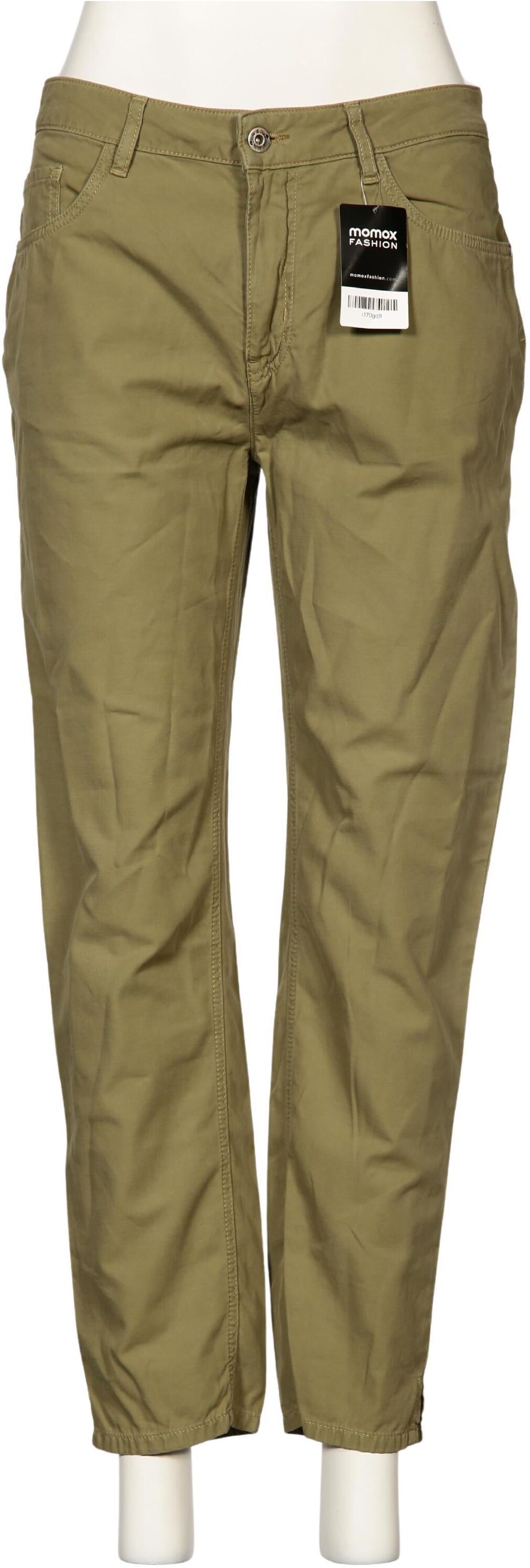 Grüne Erde Damen Stoffhose, Grün, Gr. W31, Baumwolle - Second Hand