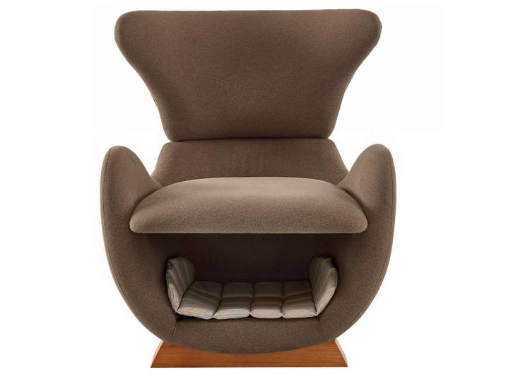 ComfortXL Sessel De-33436 mit Walhai-Look mit Haustierhöhle Braun, 69x76x66 cm, Wohnzimmer, Sessel, Polstersessel