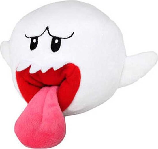 Together+ Nintendo pluche figuur Boo 12 cm
