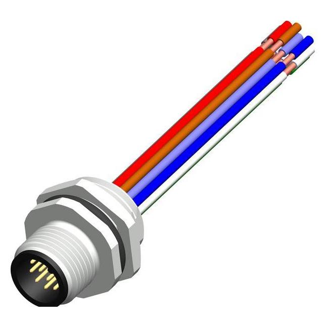RS PRO M12 Rundsteckverbinder Stecker 12-polig / 1 (2500739)