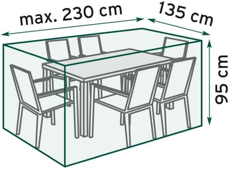 TrendLine Schutzhülle Exclusive für Sitzgruppe 230 x 135 cm