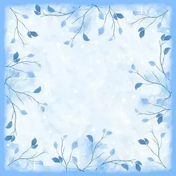 DUNI GmbH DUNI Mitteldecke Dunicel 84 x 84 cm Frosted Winter
