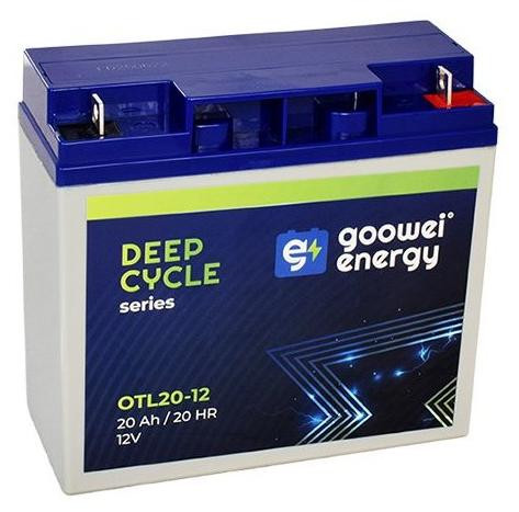 GOOWEI ENERGY Pb reserveaccu VRLA GEL 12V/20Ah OTL20-12