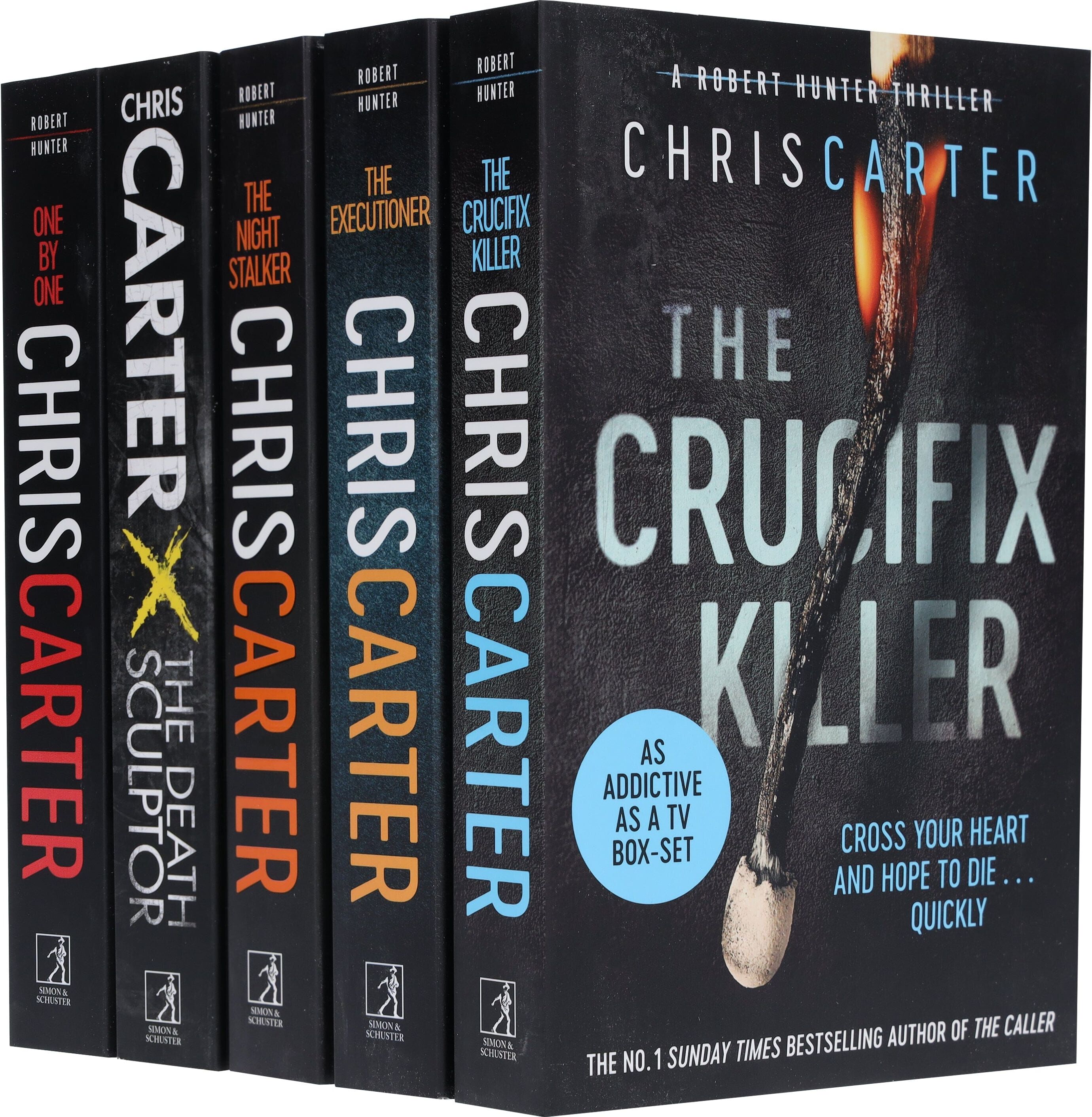 Robert Hunter Series Vol. 1-5 by Chris Carter 5 Books Collection Set - Fiction - Paperback Simon & Schuster