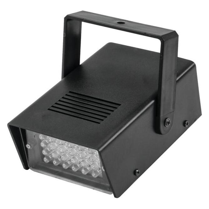 Eurolite LED Disco Strobe weiss, sound (LED) (52200650)
