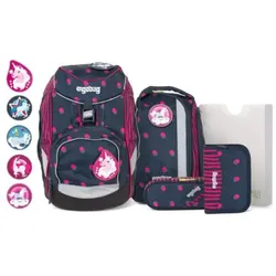 ergobag PACK Schulrucksack-Set Schubi DuBär, 6-teilig