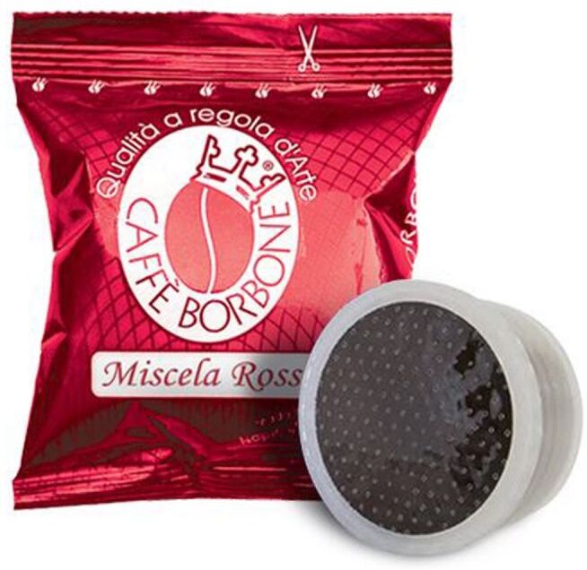 Caffè Borbone 50 Capsule Lavazza Espresso Point  Miscela Rossa