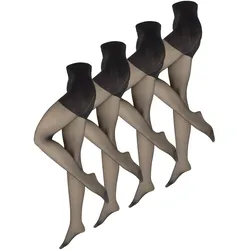NUR DIE Damen Feinstrumpfhose Goodbye Laufmaschen Shape 20 DEN 4