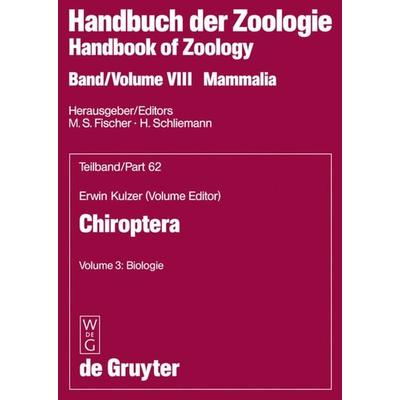 Volume 3: Biologie, Gebundene Ausgabe von Erwin Kulzer, De Gruyter, 978-3-11-018344-3