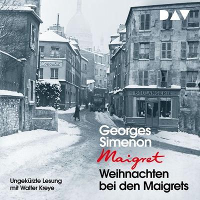 Weihnachten bei den Maigrets - Georges Simenon, Audio, 9783742408785