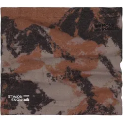 MONS ROYALE PILEUP WOOL FLEECE Neckwarmer 2027 mtn camo orange