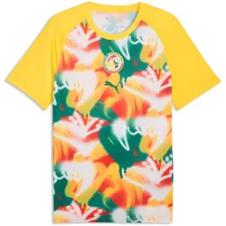 PUMA FSF Senegal Aufwärmshirt WM 2026 Herren 10 - pelé yellow/wild green XL