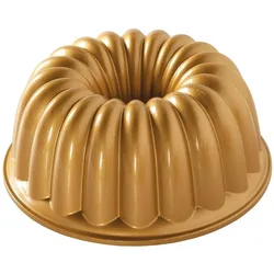 3x Nordic Ware Elegant Bundt Pfanne 58677, Backform, Gold