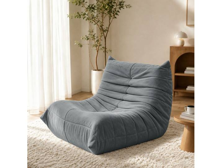 VUZINIC Sitzsack für Erwachsene, Memory-Schaum-Füllung, Bodensofa, Wohnzimmer & Büro (1 St)