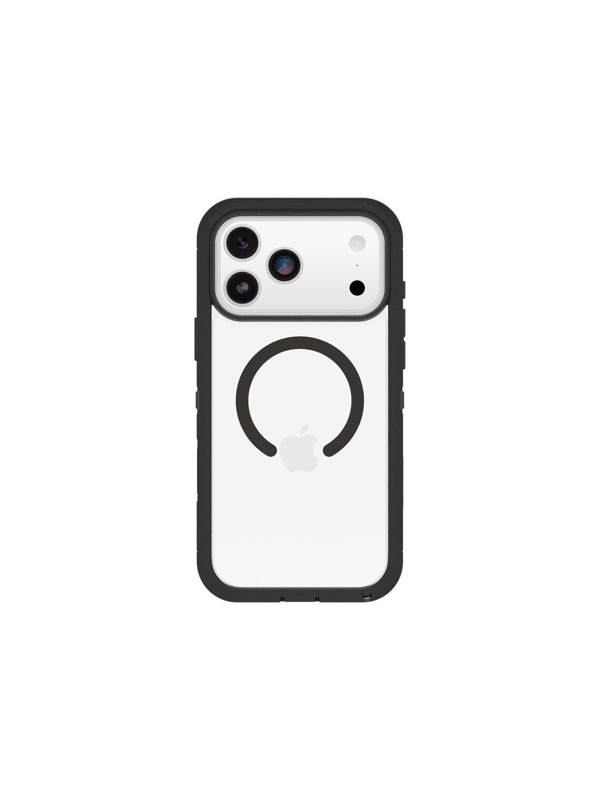 OtterBox Defender Pro XT Clear Camera Control Apple iPhone 17 Pro Max Dark Side - clear/black