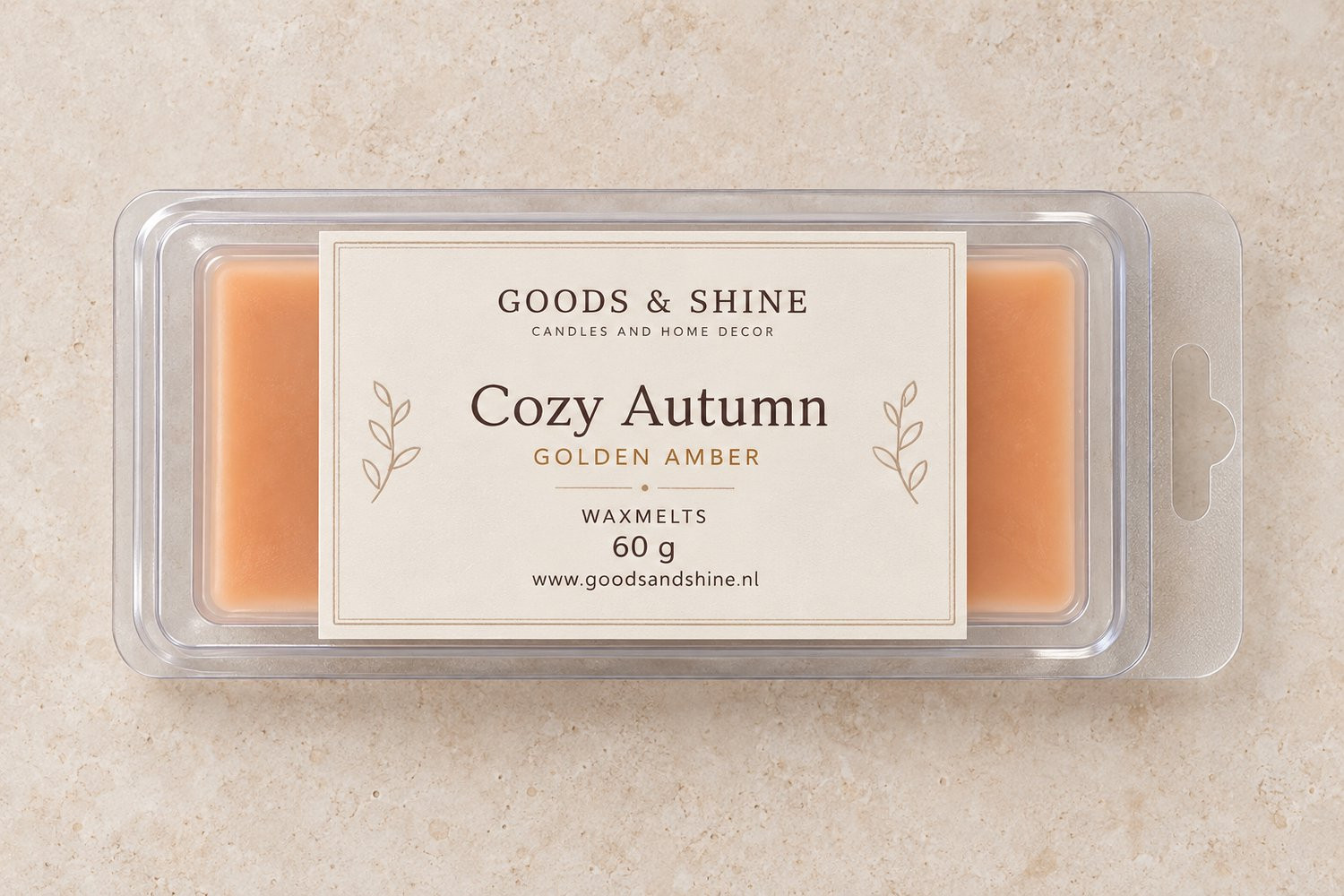 Goods and Shine Cozy Autumn Golden Amber Wax Melts