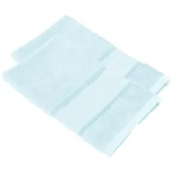 buttinette Gästetücher 2er-Pack, hellblau