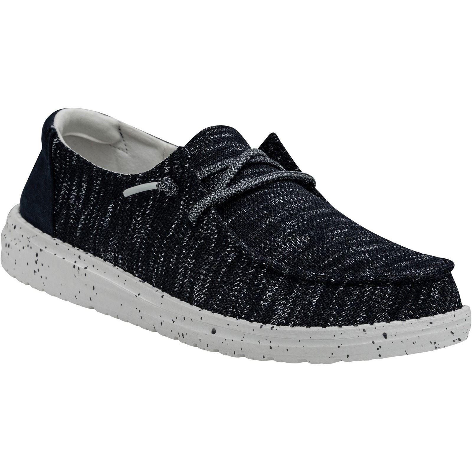 HEYDUDE Wendy Sox Polyester/Baumwolle/Elasthan Damen Navy Loafers