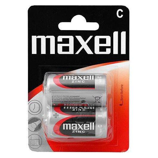 Maxell R-14 Batterie (2 Stk., C) (MXBR14ZB)