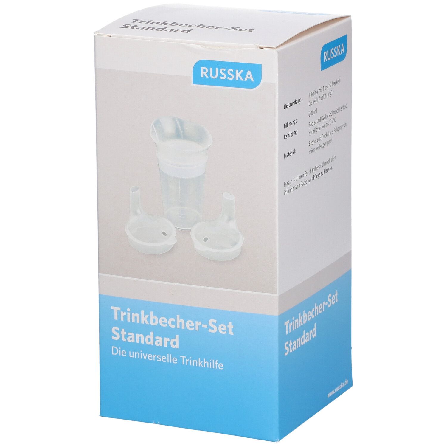 Trinkbecher Standard m.Deckel f.Tee 1 St Becher
