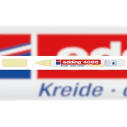 Edding 4085-135 4085 Kreidemarker - 1 - 2 mm, pastellgelb