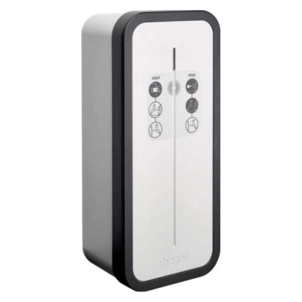Hager Ladestation Witty Share (Typ 2, 32 A, 22 kW) (XEV1R22T2ER)