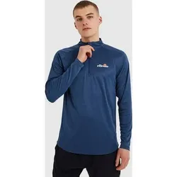 ELLESSE Herren Shirt Bovaro 1/2 Zip Top, Größe S in Blau Blau