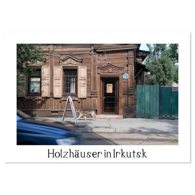 Holzhäuser in Irkutsk (Tischkalender 2026 DIN A5 quer), CALVENDO Monatskalender