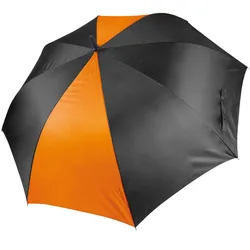 Kariban Kimood Großer Golf Regenschirm KI2008 black/orange one size