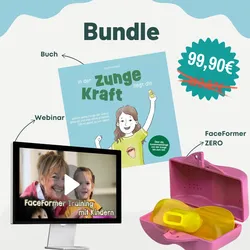 Premium Kinder-Bundle: FaceFormer ZERO + Buch + Webinar-Aufzeichnung - Rosa