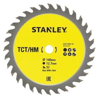 Stanley Kreissägeblatt HM 140x12,7x32Z - Feine Querschnitte (STA13005-XJ)