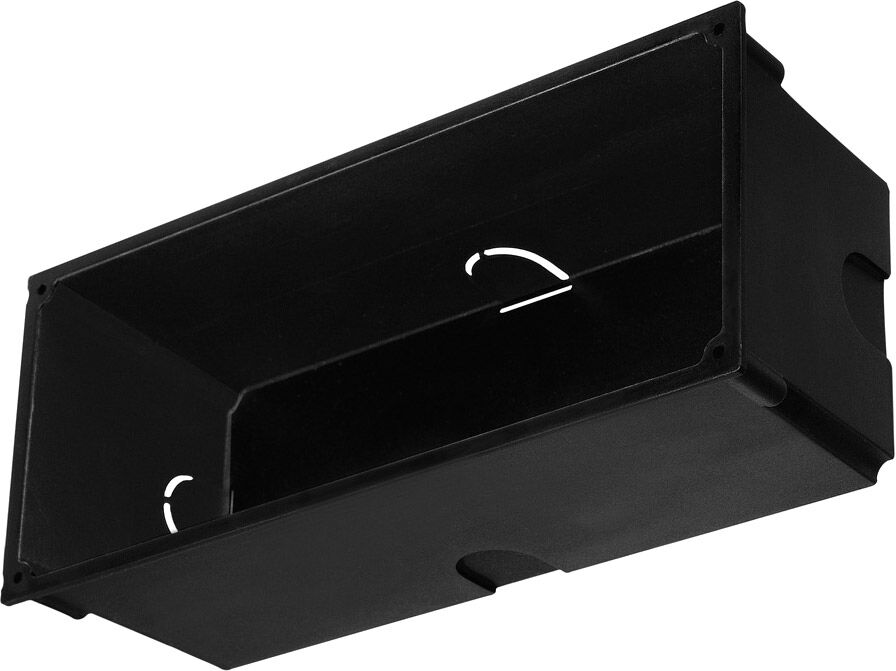 Slv Einbautopf Für Adi Outdoor Wandeinbauleuchte, Schwarz - Outdoor Leuchten Zubehör