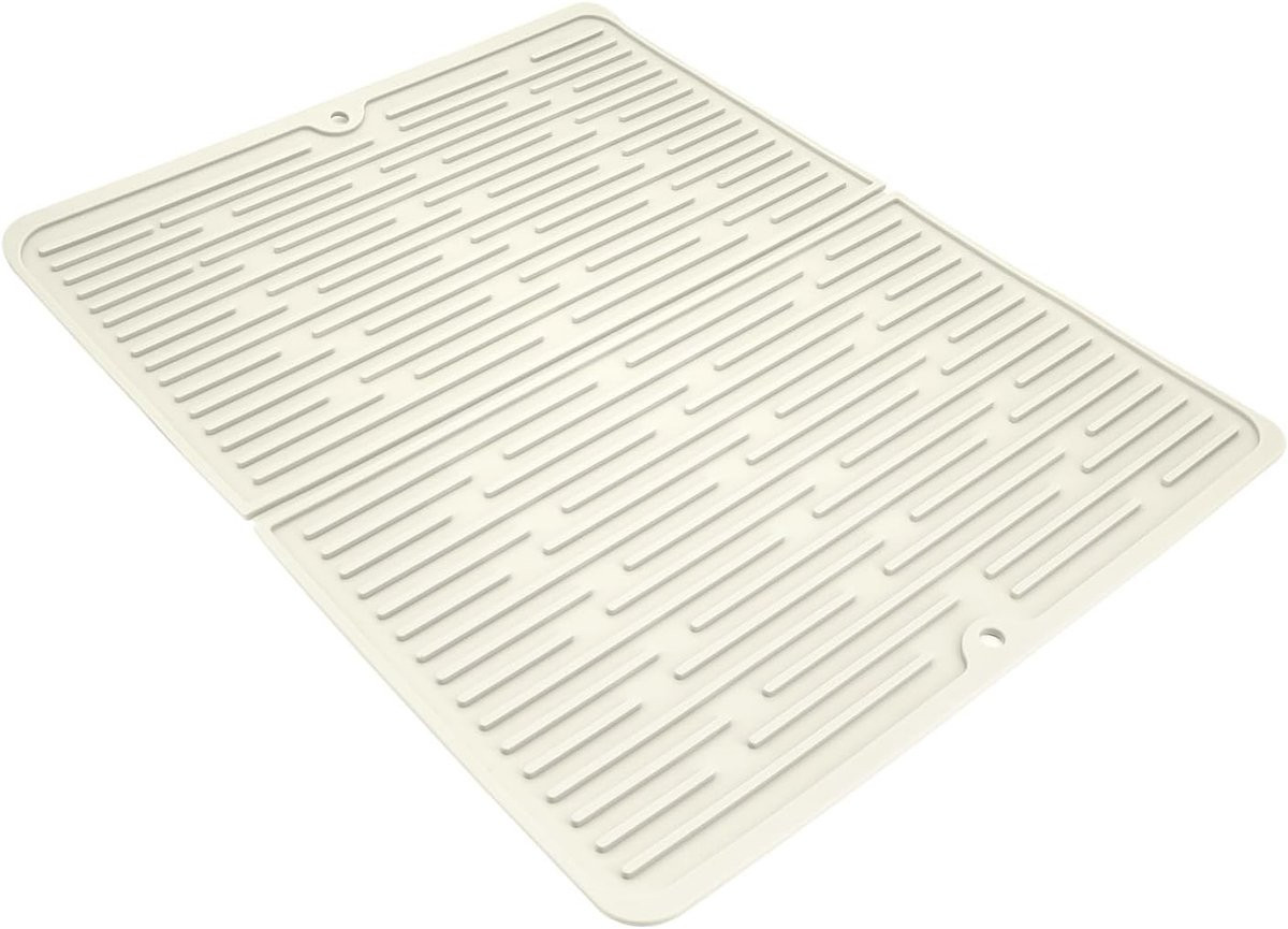 Grote Antislip Silicone Afvoer Mat voor Keuken, 50 x 40 cm