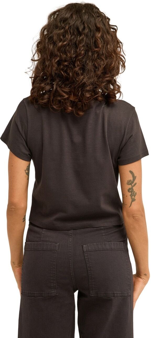 T-Shirt BILLABONG "Surfing In Town Crop", Damen, Gr. XL, schwarz, Obermaterial: 70% Baumwolle, 30% Baumwolle., Shirts T-Shirt schwarz XL